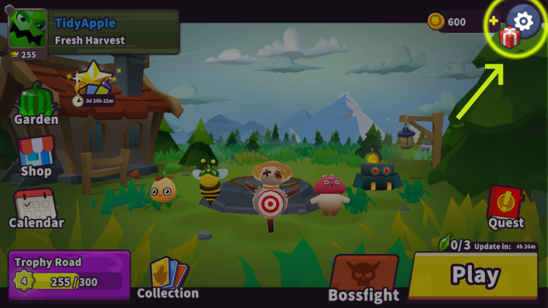 Account ID screenshot